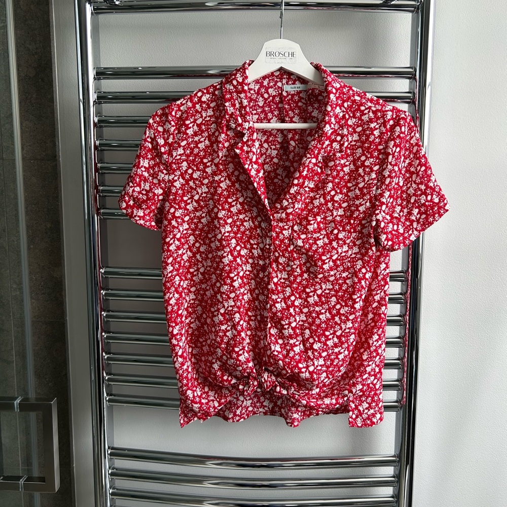 Urban outfitters tie blouse